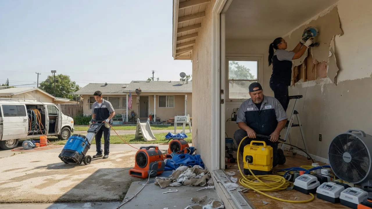 Water Damage Restoration in Francitas, TX near me